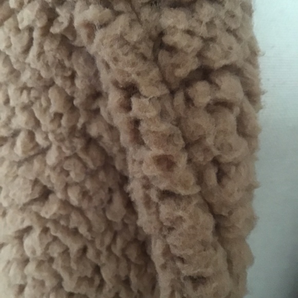 Gorgeous caramel teddy midi coat,oversized slouch fit - Picture 6 of 10